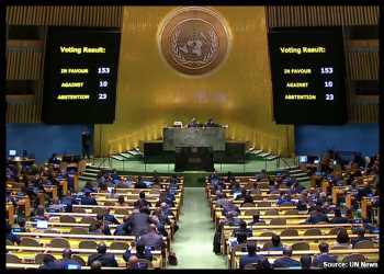 UN General Assembly Votes For Immediate Humanitarian Ceasefire In Gaza